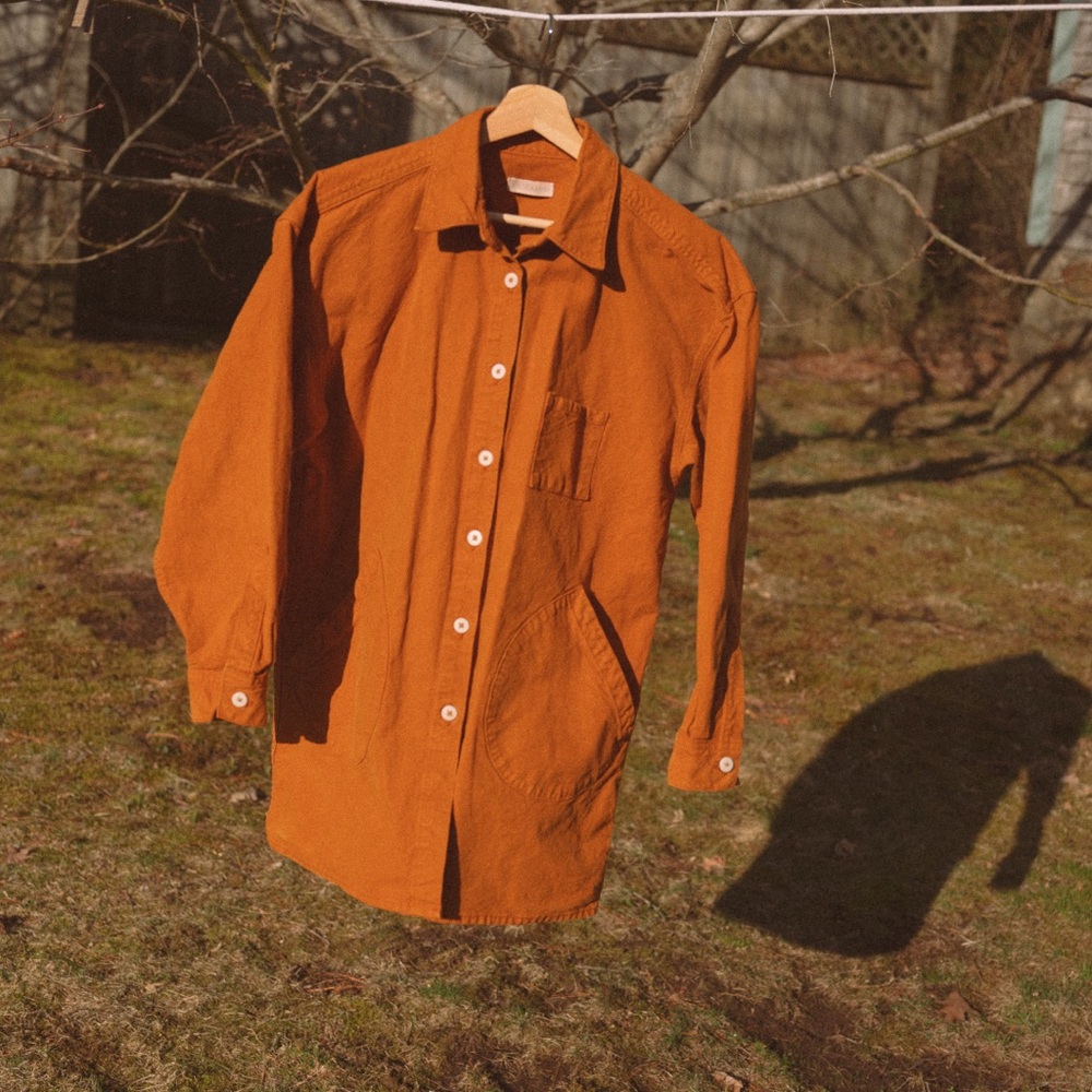 Jesse Kamm Okuda Jacket in Clay, XS/S